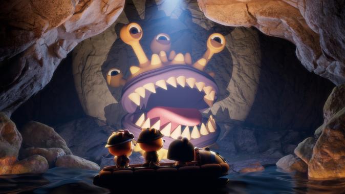 Gaeguneez x Lotte World Collaboration 3D Animation <Adventure to Atlantis>