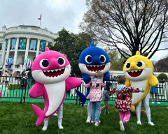 아기상어·베베핀, 美백악관 행사에 한국 대표 캐릭터로 참여