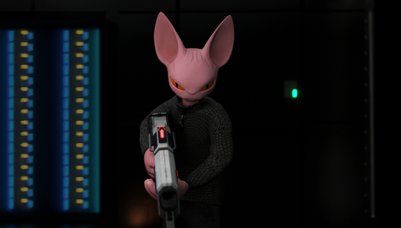 Roliman (inside the spaceship heading to Earth) 