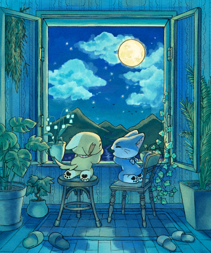 Illustration by CEO Winny & Mao [Window Where Moonlight Lingers]