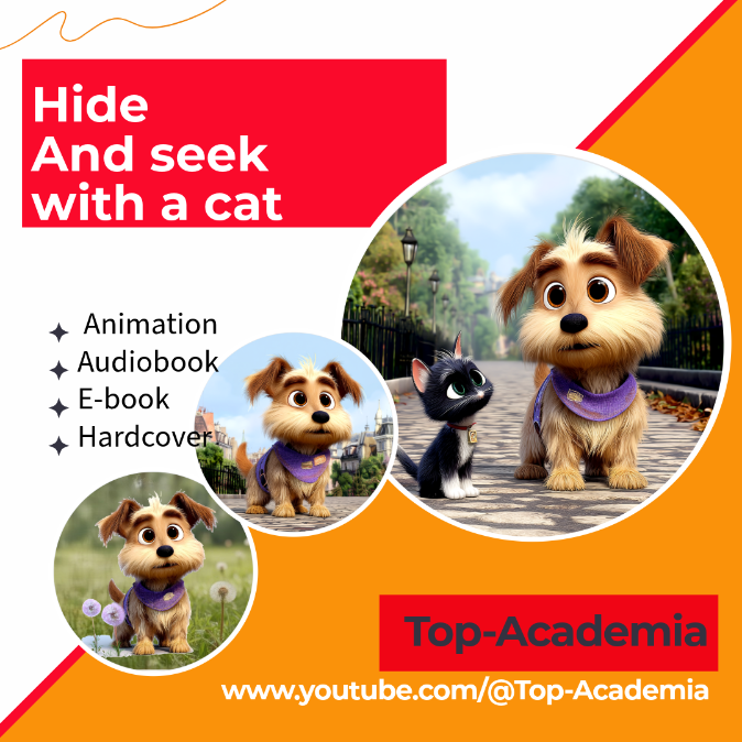  Bbang-i's Hide and Seek is an animation series based on the real-life daily life of a 5-year-old Yorkshire Terrier puppy.     The main character, Bbang, is my pet dog, a 5-year-old Yosher Terrier.