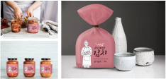 Character application to Seoul-style kimchi product package design