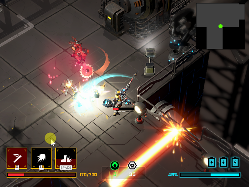 Feel the impact with satisfying close-quarters combat.