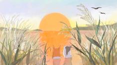 The siblings, Marron and Lupin, live where the wetlands grow thick with reeds."