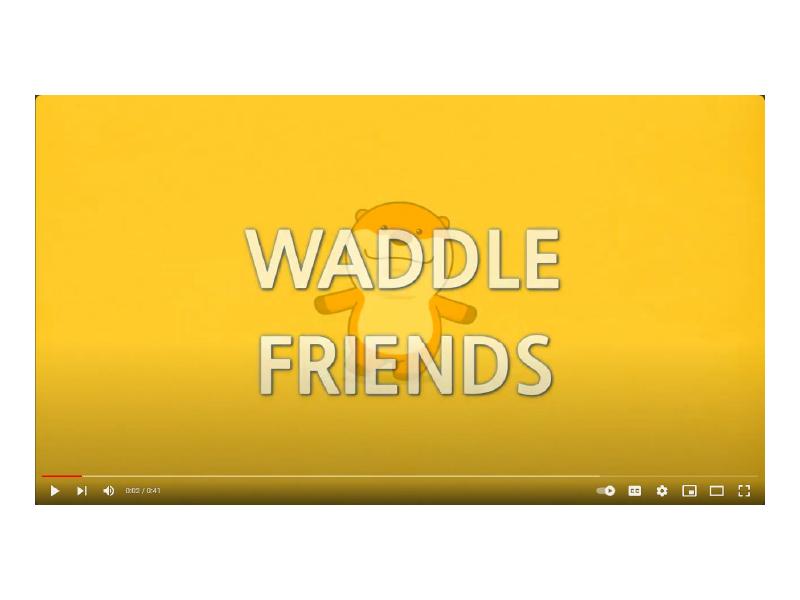Waddling Friends YouTube video
