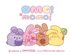 Representative Image of the OH MY GIRL × MOMOI Character Collaboration