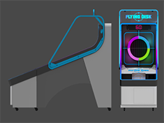 Flying Disc Sports Simulation Arcade Game