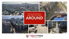 high-precision·high-resolution spatial digital twin 'AROUND'
