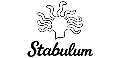 The STABULUM logo is inspired by the distinctive silhouette of its signature character, Bulumi. The freely flowing hair symbolizes imagination, creativity, and limitless possibilities.  The combination of the fluid symbol and handwritten logotype reflects STABULUM’s free-spirited and artistic identity, representing the brand’s vision to expand its original character IP into diverse content and lifestyle categories.