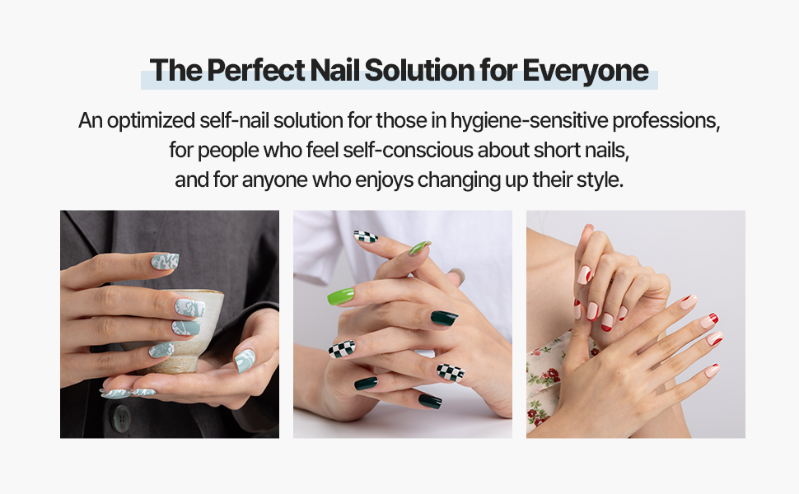 ‘Gel yours’ Reusable Artisan Gel Nail Tips