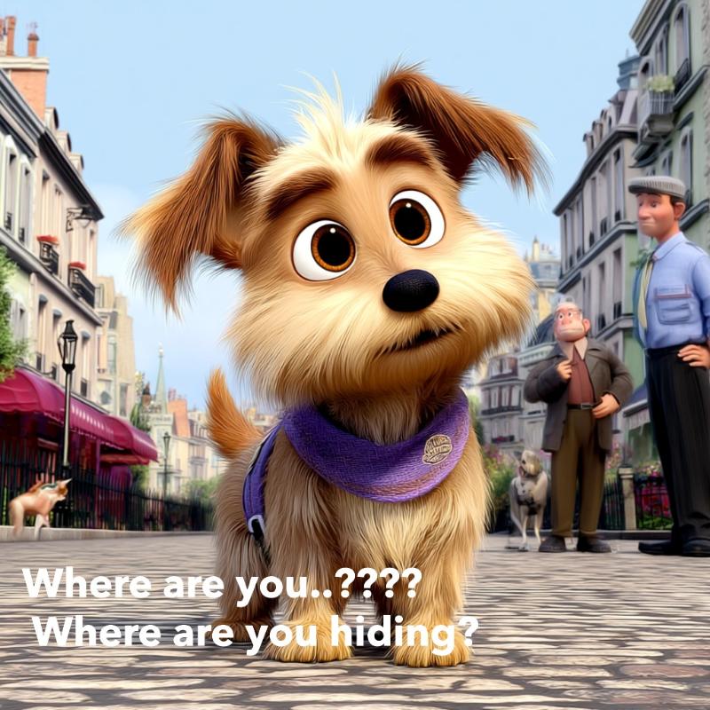 BBang is looking for the cat