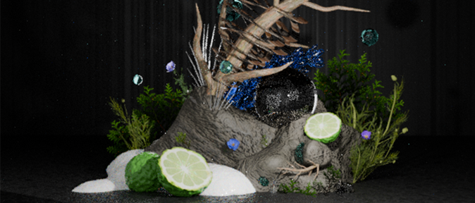 The Scene of exprience. Composed with Moncler's perfum base, middle and top note's ingredients. 