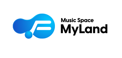 Display logo and platform name symbolizing music