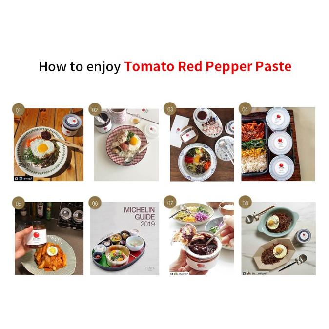 Tomato red pepper paste