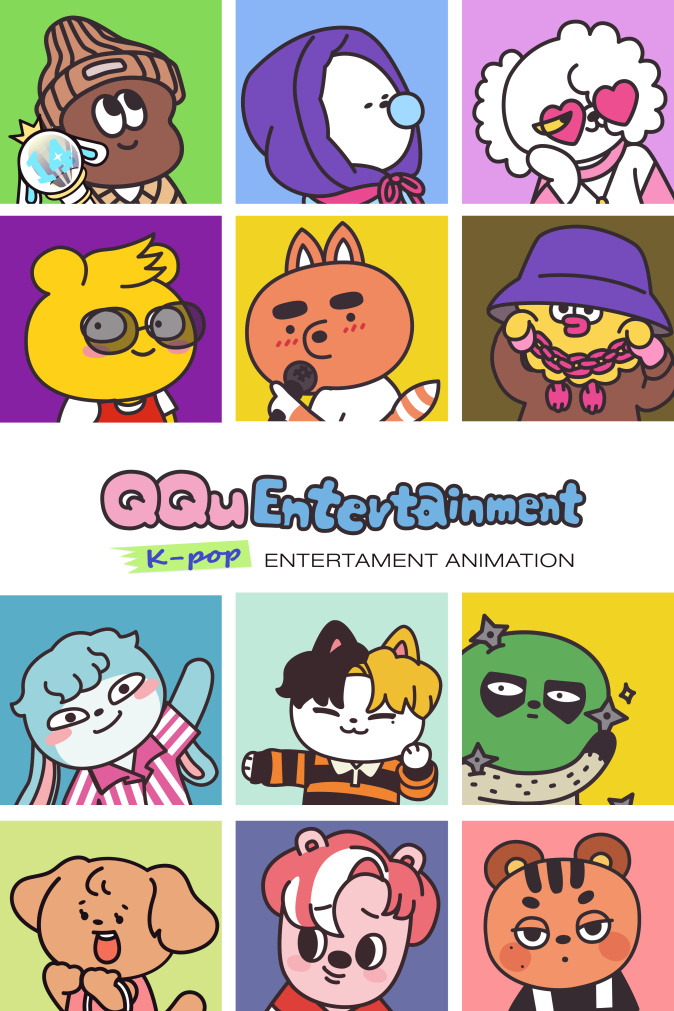 QQU Ent Character Poster Image