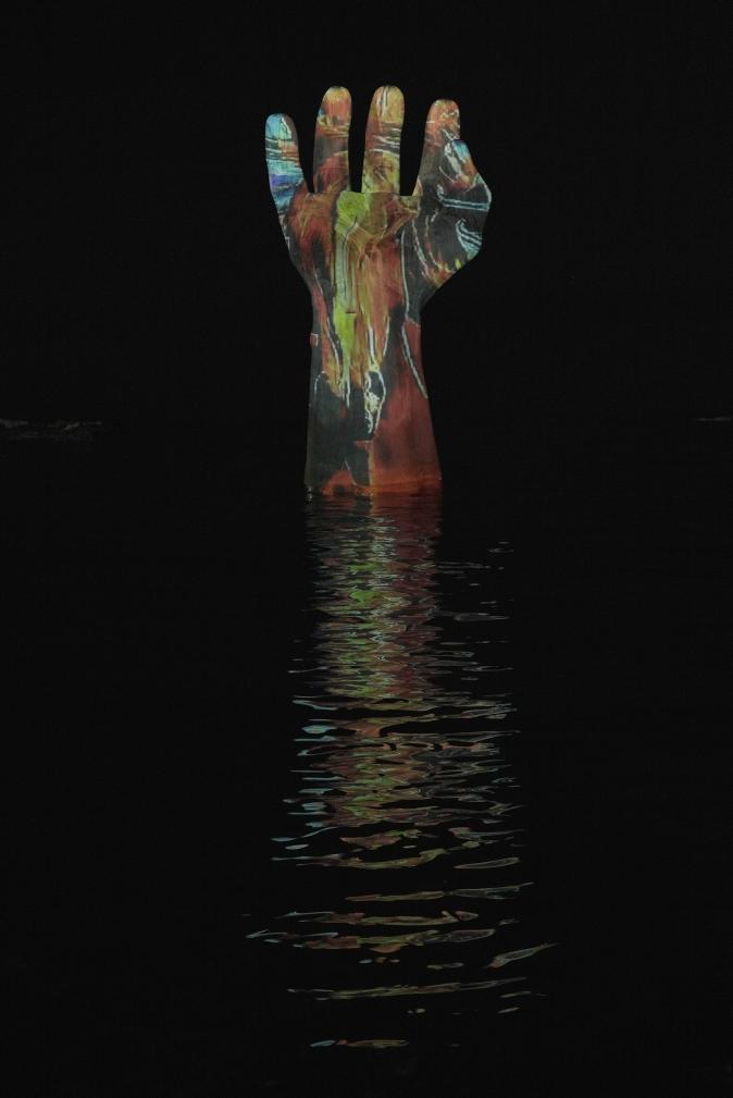 Sangsaeng Hand” Media Facade