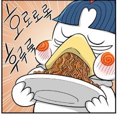 Hochi's eating ramen is gaining huge popularity in overseas exhibitions