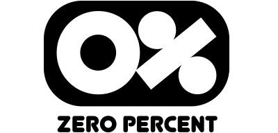The ZeroPercent [0%] logo represents our commitment to reducing environmental impact as close to zero as possible. It symbolizes our approach to upcycling—transforming discarded resources into new value.
