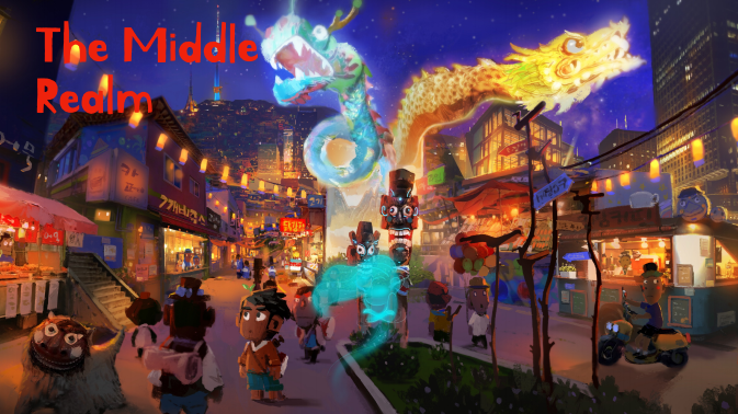 The Middle Realm — a Korean fantasy world where goblins and dragons coexist