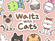 Waltz with Cats Logo and Character