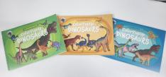 3Kinds of Colorpopup Dinosaurs/ Pop-up Books
