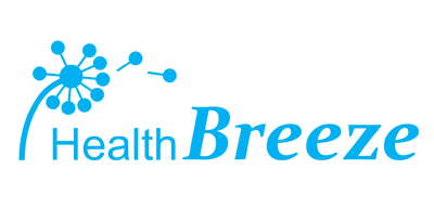The HealthBreeze logo represents our mission to transform complex medical information into clear and accessible content — as refreshingly as dandelion seeds drifting on a breeze.
