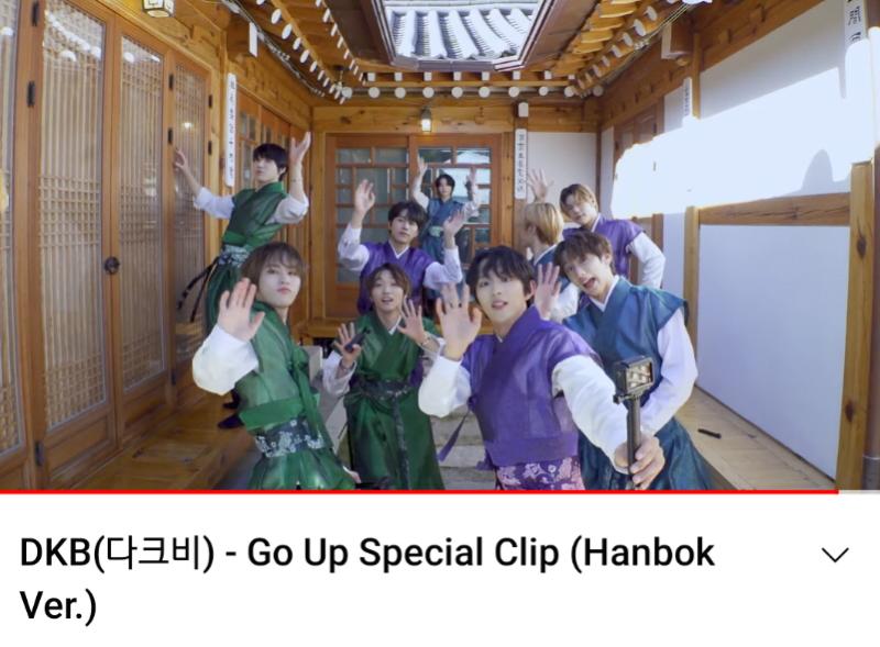 K-Pop Idol DKB 다크비 Hallyu Hanbok Special Clip