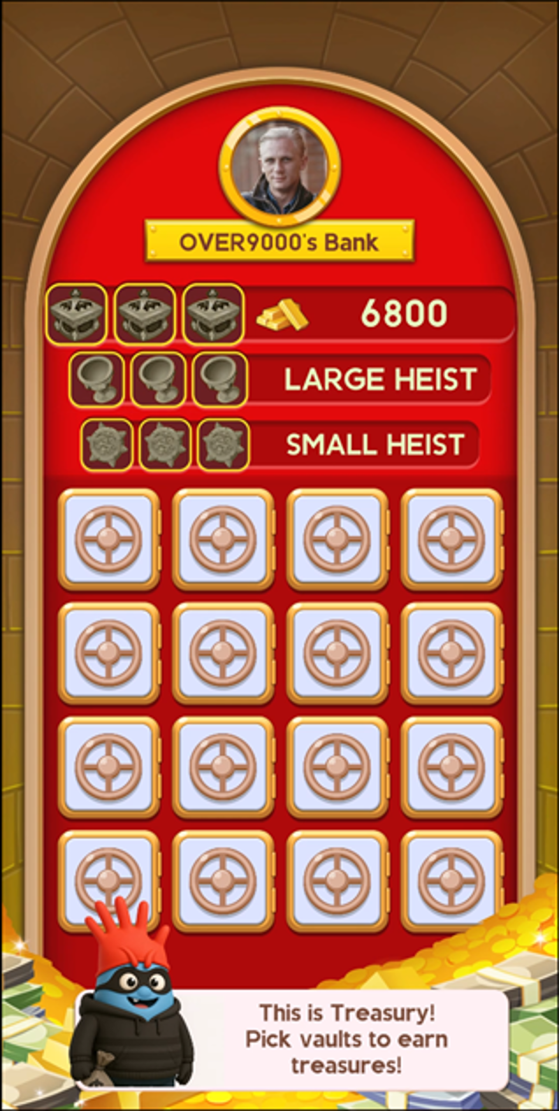 This is screenshot for steal event.