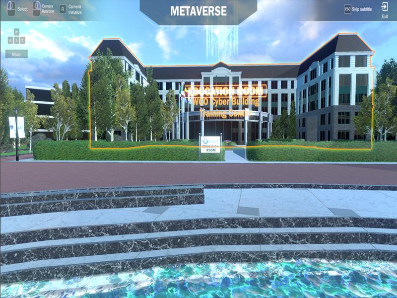 WCO Belgium Brussels main office is being used as a training center in VR space