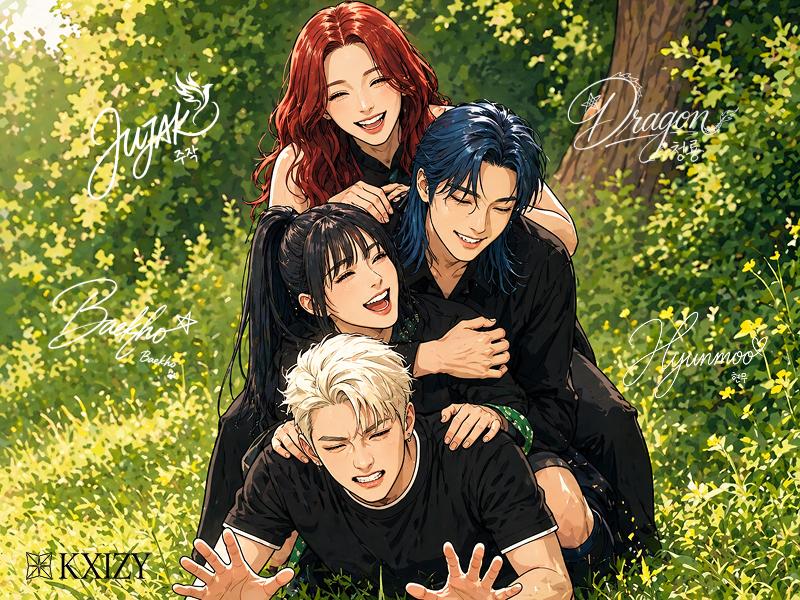 KXIZY Idol Poster Visual