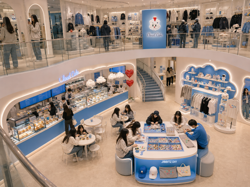 A Cloud Cake IP-Based Participatory Concept Store Where “Cake to Wear” Meets “Cake to Eat.”2