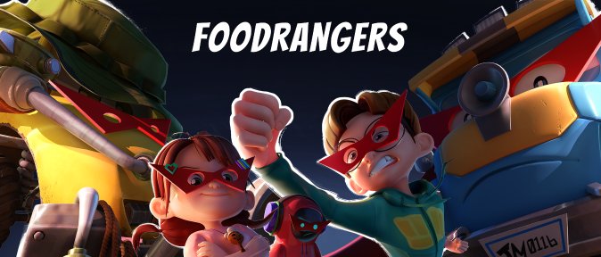 Join the tasty world tour of FoodRANGERS: five friends on a culinary adventure to discover legendary recipes!