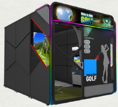 Arcade Golf Game with swing analysis 'Hole in one'