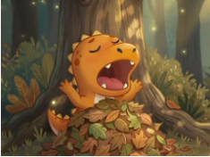 The Adventure-Loving Dinosaur, “Brave Dino Brian”