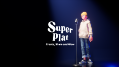 SuperPlat is a virtual IP platform featuring AI-based animated characters and K-pop idol personas.