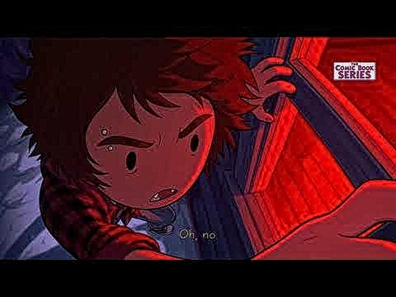 The "Tango" animated music video — the protagonist at the story's turning point