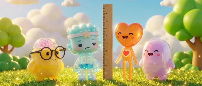 A scene from the "Growing Taller" episode.