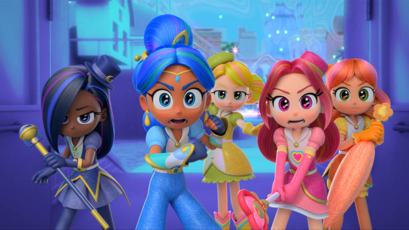 The mermaid princesses join forces to save humans who have fallen under the influence of dark magic. Will they be able to save humanity?