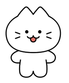 Momo (ESTJ) is a white cat with obsessive-compulsive disorder who cannot stand dirt and values ​​keeping everything clean.