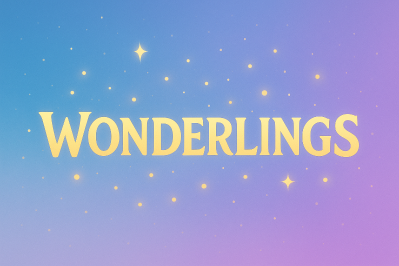 The Wonderlings logo symbolizes a world where children’s emotions and language grow together. Its soft shapes and warm colors convey safety and trust for children aged 1–7, while light, nature, and water represent balanced emotional and language development.  The logo reflects Wonderlings as an expandable global kids IP across animation, publishing, education, and offline experiences.