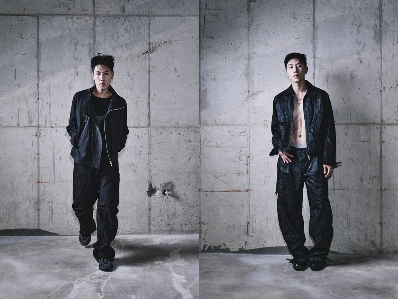 YOOGANG New Season 'PHASE 03 : PUBERTY' Lookbook - A look expressing raw, distorted silhouettes through the tension between control and instinct.