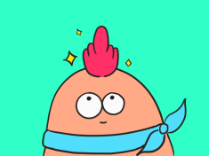 YoungGye, the protagonist of Super Chickens. A chicken determined to succeed on their own terms—without being fried.