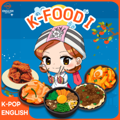 Kpop English K-Food MV Animation