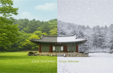 One Summer.  That Winter.  A vibrant summer. A silent winter.  The same place transforms with the seasons, capturing love, time, and loss through changing landscapes.  The beauty of Korean temples and nature becomes a cinematic language that tells the emotional journey of the film.