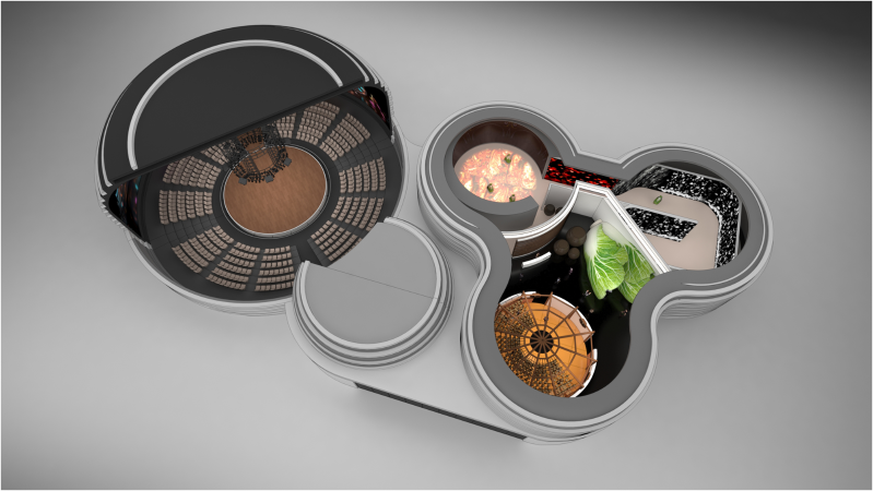 Exhibition Center ISO VIEW