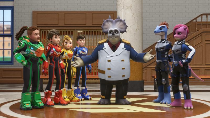 Quantum Heroes Dinoster 3, Episode 1 Screen Capture