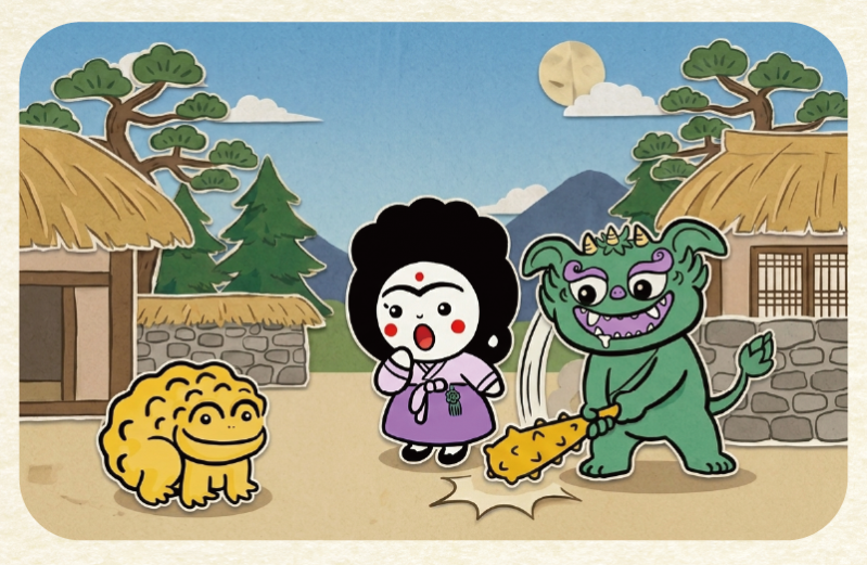 Still images from a short episode featuring the Talmadang gang