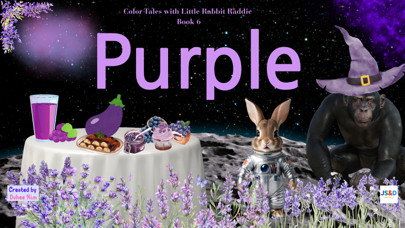 Little Rabbit Raddie, Color Tales, Purple, Cover 