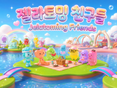 A poster featuring the JelaToming Friends on a picnic.