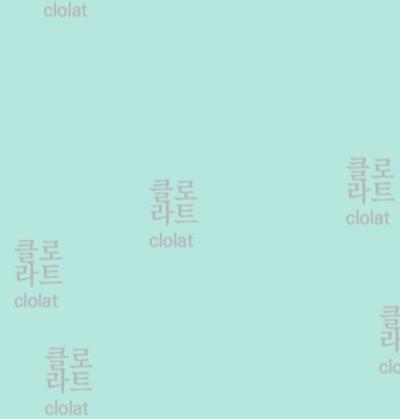 The corporate logo of Clolat Co.,Ltd. embodies harmony and structural language systems through distinctive color aesthetics and refined typography. It visually represents knowledge convergence and the global expansion of creative educational content. 